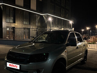 2013 Lada (ВАЗ) Granta I, серебристый, 190000 рублей, вид 1