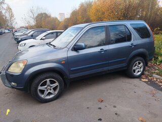 2002 Honda CR-V II, синий, 420000 рублей, вид 2