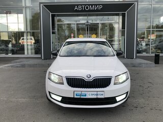 2013 Skoda Octavia III (A7), белый, 1299000 рублей, вид 2