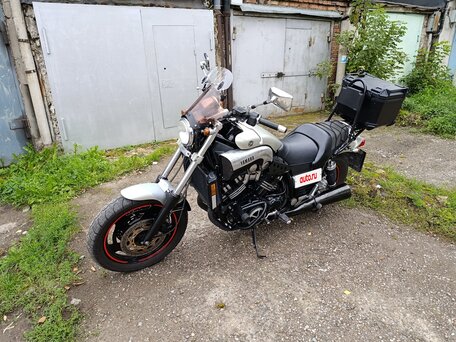 1998 Yamaha V-Max 1200, серый, 450000 рублей, вид 3