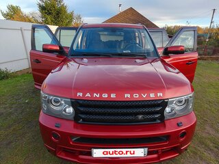 2006 Land Rover Range Rover Sport Supercharged I, красный, 1125000 рублей, вид 2