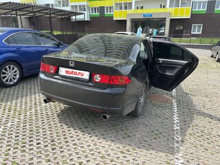 2007 Honda Accord VII Рестайлинг, чёрный, 580000 рублей, вид 4