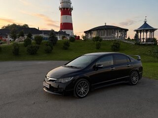 2007 Honda Civic VIII, чёрный, 800000 рублей, вид 2