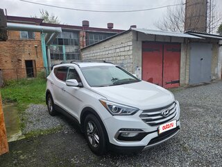 2018 Hyundai Santa Fe III Рестайлинг, белый, 1300000 рублей, вид 2