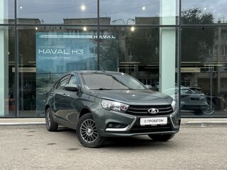 2017 Lada (ВАЗ) Vesta I, зелёный, 630000 рублей, вид 3