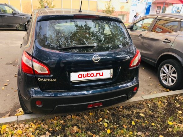 2010 Nissan Qashqai I Рестайлинг, синий, 910000 рублей - вид 2