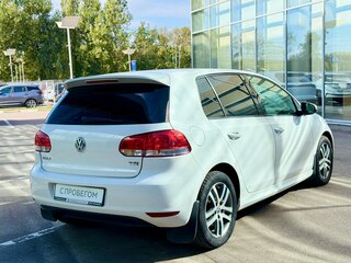 2012 Volkswagen Golf VI, белый, 760000 рублей, вид 5