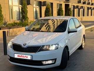 2014 Skoda Rapid I, белый, 890000 рублей, вид 1