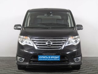 2014 Nissan Serena IV (C26), чёрный, 1439000 рублей, вид 3