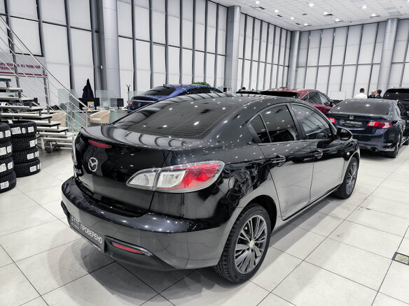 2009 Mazda 3 II (BL), чёрный, 699000 рублей - вид 4