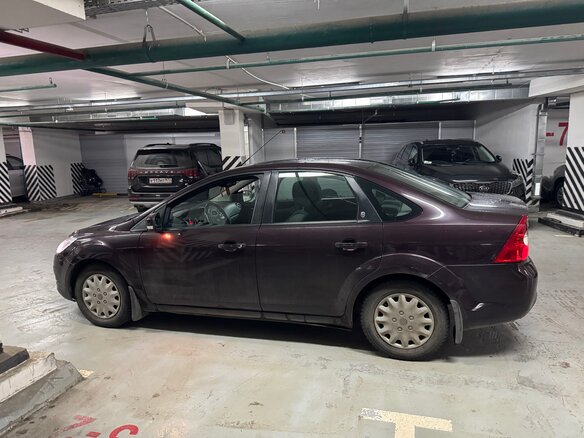 2008 Ford Focus II Рестайлинг, фиолетовый, 670000 рублей - вид 8