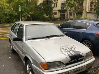 2007 Lada (ВАЗ) 2114, серебристый, 95000 рублей, вид 4