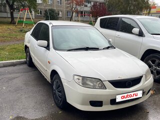 2002 Mazda Familia VIII (BJ), белый, 110000 рублей, вид 3
