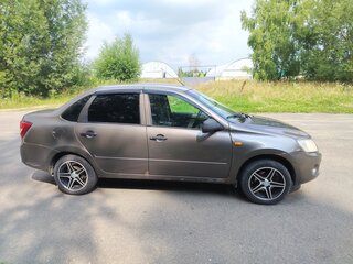2014 Lada (ВАЗ) Granta I, коричневый, 225000 рублей, вид 2