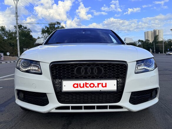 2008 Audi A4 IV (B8), белый, 950000 рублей - вид 1