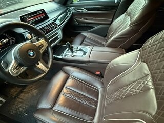 2018 BMW 7 серии 740d xDrive VI (G11/G12), чёрный, 3299000 рублей, вид 4