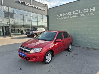 2013 Lada (ВАЗ) Granta I, красный, 380000 рублей, вид 1