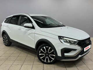 2024 Lada (ВАЗ) Vesta SW Cross I Рестайлинг (NG), белый, 1180000 рублей, вид 3
