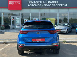 2019 Kia Sportage IV Рестайлинг, синий, 2185000 рублей, вид 5