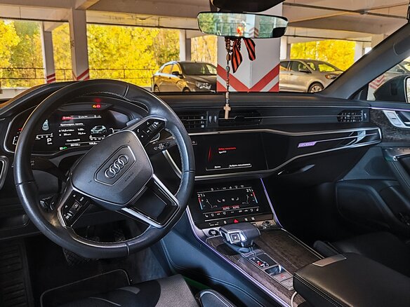 2021 Audi A7 55 TFSI II (4K), серый, 6200000 рублей - вид 26
