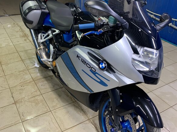 2008 BMW K 1200 S, синий, 700000 рублей - вид 6