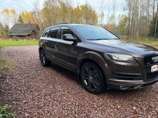 2014 Audi Q7 I (4L) Рестайлинг, коричневый, 1850000 рублей, вид 2