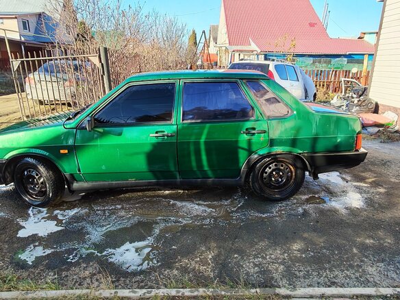 2000 Lada (ВАЗ) 21099, зелёный, 55000 рублей - вид 3