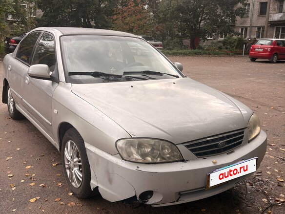 2005 Kia Spectra I Рестайлинг 2, серебристый, 200000 рублей - вид 8