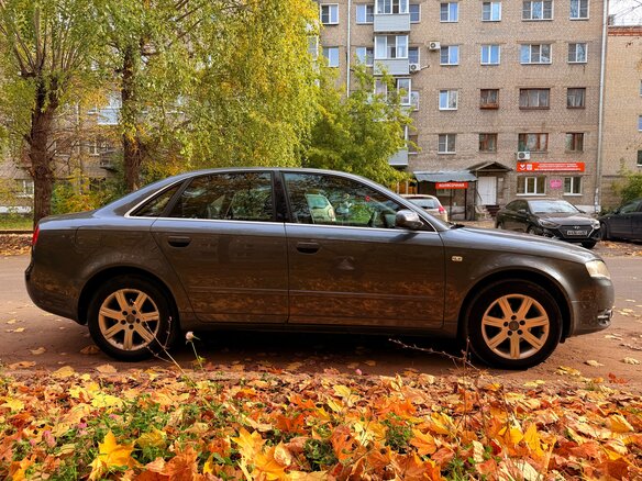 2007 Audi A4 III (B7), серый, 850000 рублей - вид 1