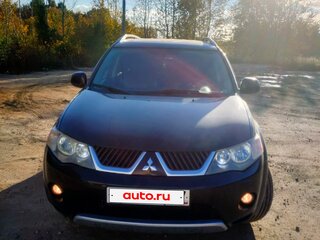 2007 Mitsubishi Outlander II, чёрный, 1400000 рублей, вид 1