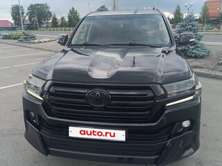 2014 Toyota Land Cruiser 200 Series Рестайлинг 1, чёрный, 3600000 рублей, вид 2