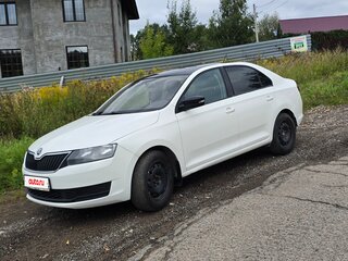 2017 Skoda Rapid I Рестайлинг, белый, 680000 рублей, вид 1