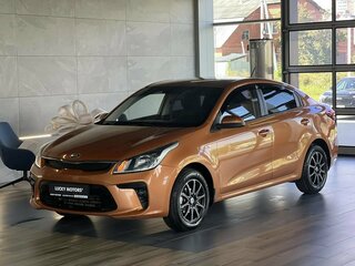 2019 Kia Rio IV, оранжевый, 1345000 рублей, вид 1
