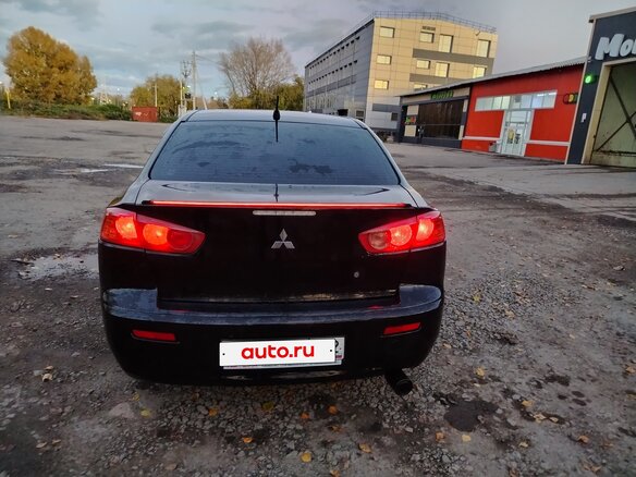2008 Mitsubishi Lancer X, чёрный, 780000 рублей - вид 6