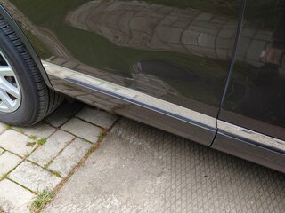 2014 Volkswagen Touareg II Рестайлинг, коричневый, 2300000 рублей, вид 5