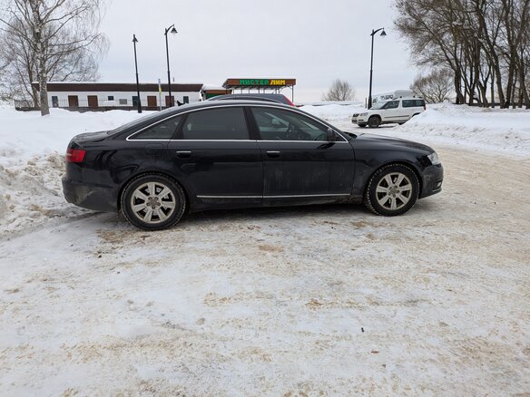 2008 Audi A6 III (C6) Рестайлинг, чёрный, 1200000 рублей - вид 6