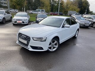 2013 Audi A4 IV (B8) Рестайлинг, белый, 1400000 рублей, вид 1