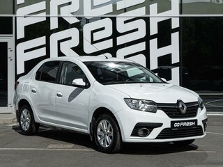 2019 Renault Logan II Рестайлинг, белый, 740000 рублей, вид 1