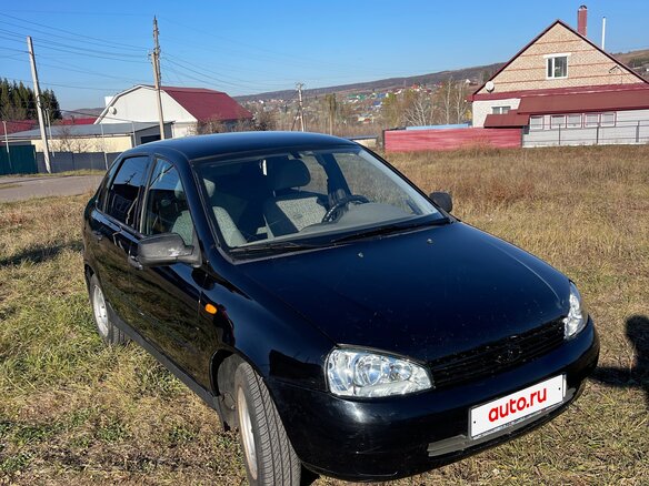 2010 Lada (ВАЗ) Kalina I, чёрный, 160000 рублей - вид 6