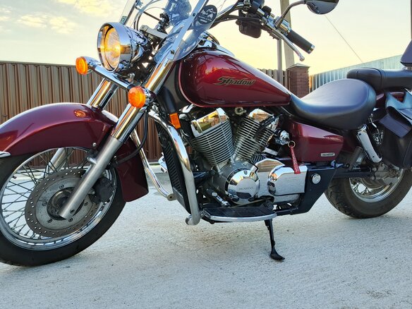 2005 Honda Shadow 750, красный, 540000 рублей - вид 1