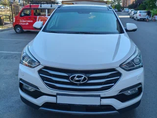 2016 Hyundai Santa Fe III Рестайлинг, белый, 2200000 рублей, вид 2