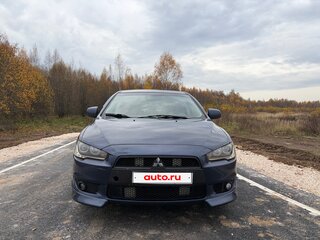 2008 Mitsubishi Lancer X, синий, 444000 рублей, вид 3
