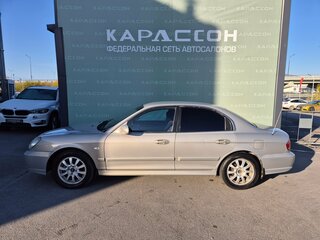 2007 Hyundai Sonata ТагАЗ IV (EF) Рестайлинг, бежевый, 519000 рублей, вид 3