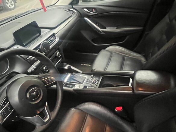 2015 Mazda 6 III (GJ) Рестайлинг, голубой, 1350000 рублей - вид 9