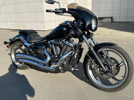 2010 Yamaha XV 1900, чёрный, 990000 рублей, вид 2