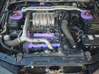 1999 Mitsubishi Legnum, чёрный, 895000 рублей, вид 2