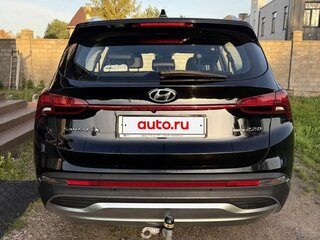 2021 Hyundai Santa Fe IV Рестайлинг, чёрный, 3850000 рублей, вид 1