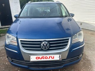 2010 Volkswagen Touran I Рестайлинг, синий, 850000 рублей, вид 1