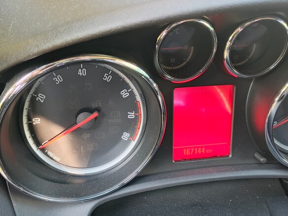 2011 Opel Astra J, серый - вид 3
