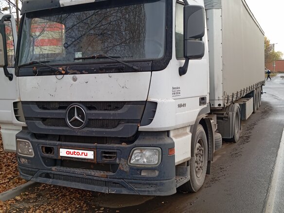2011 Mercedes-Benz Actros, белый, 3100000 рублей - вид 22